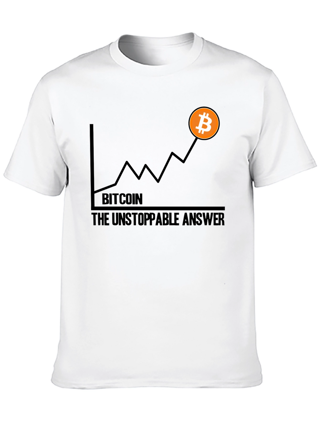 Bitcoin Unstoppable Answer Graphic Tee