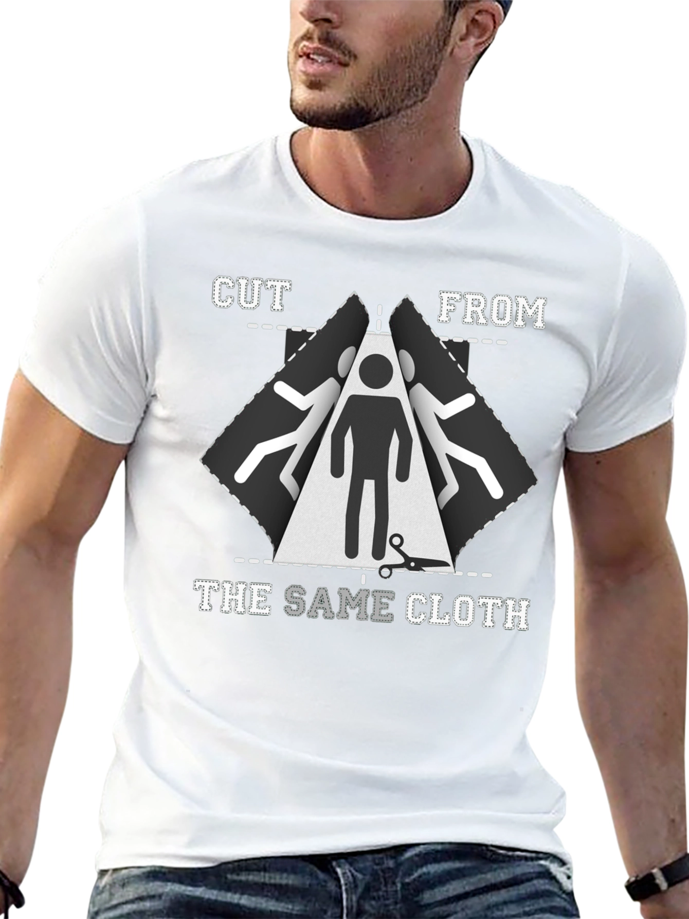 Cut From The Same Cloth Graphic Tee