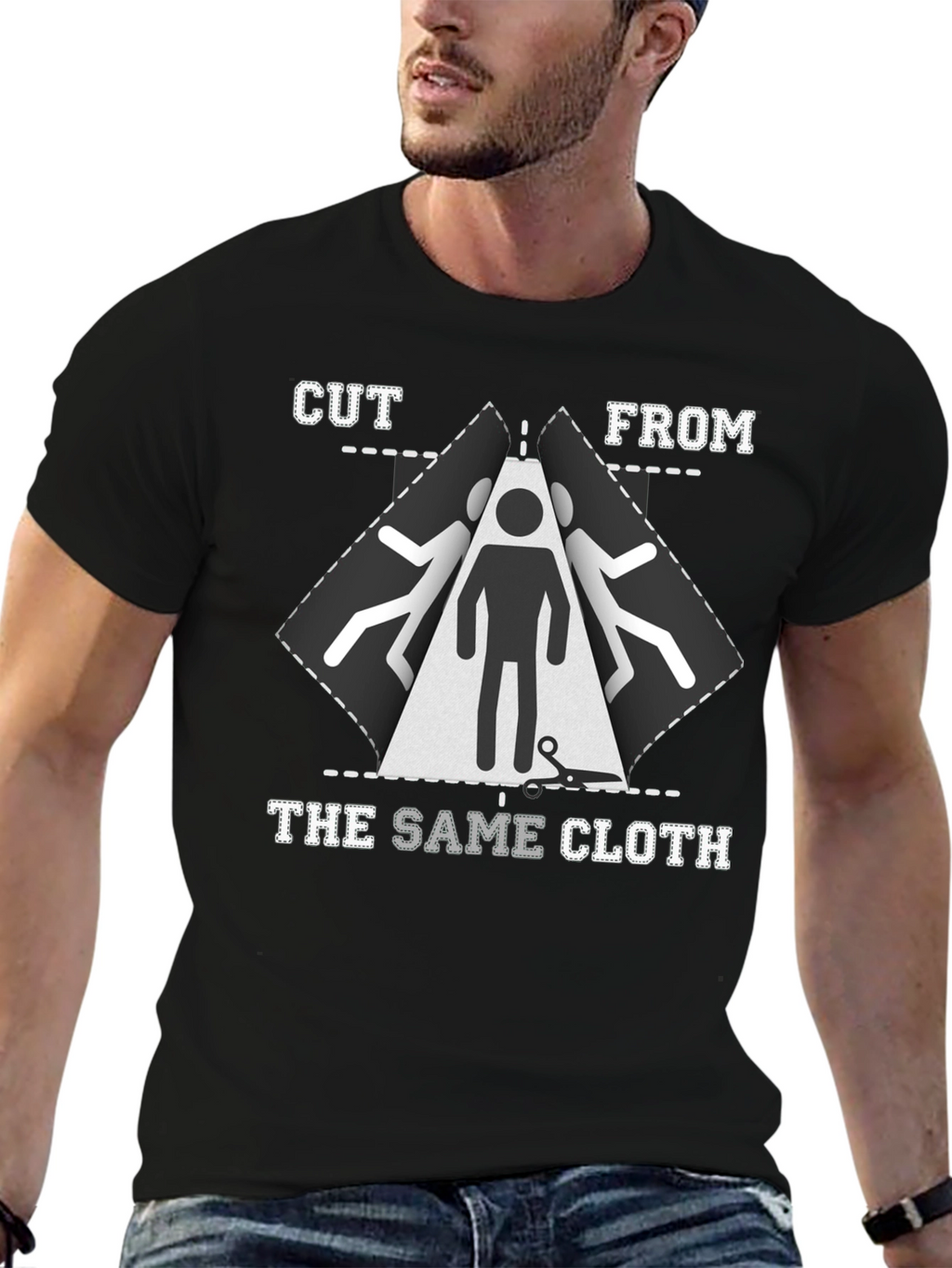 Cut From The Same Cloth Graphic Tee