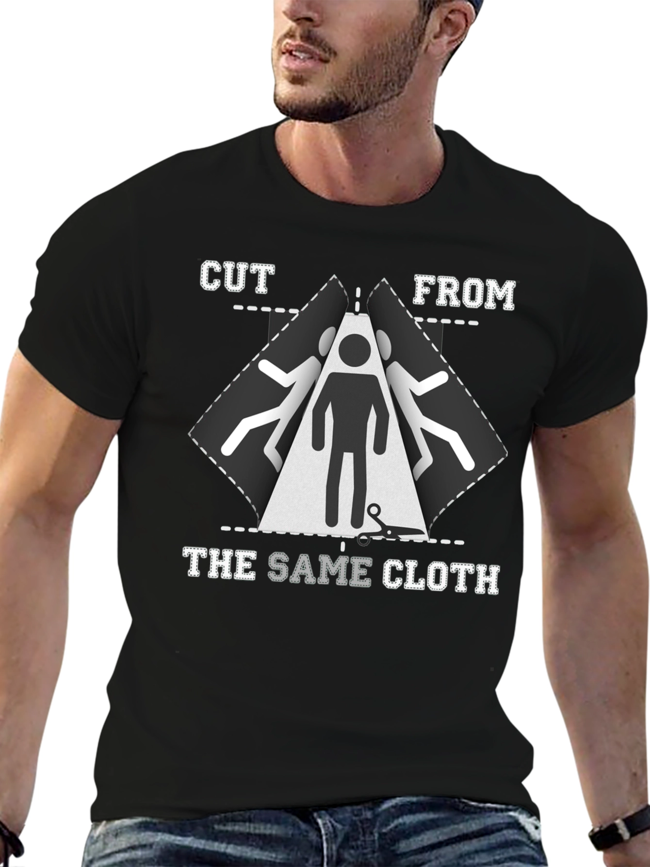 Cut From The Same Cloth Graphic Tee