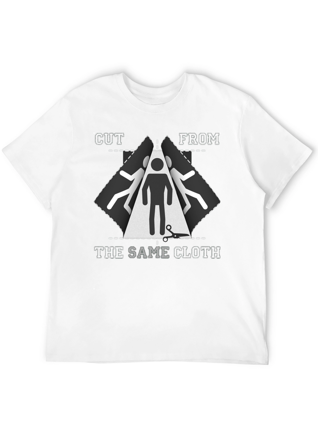 Cut From The Same Cloth Graphic Tee