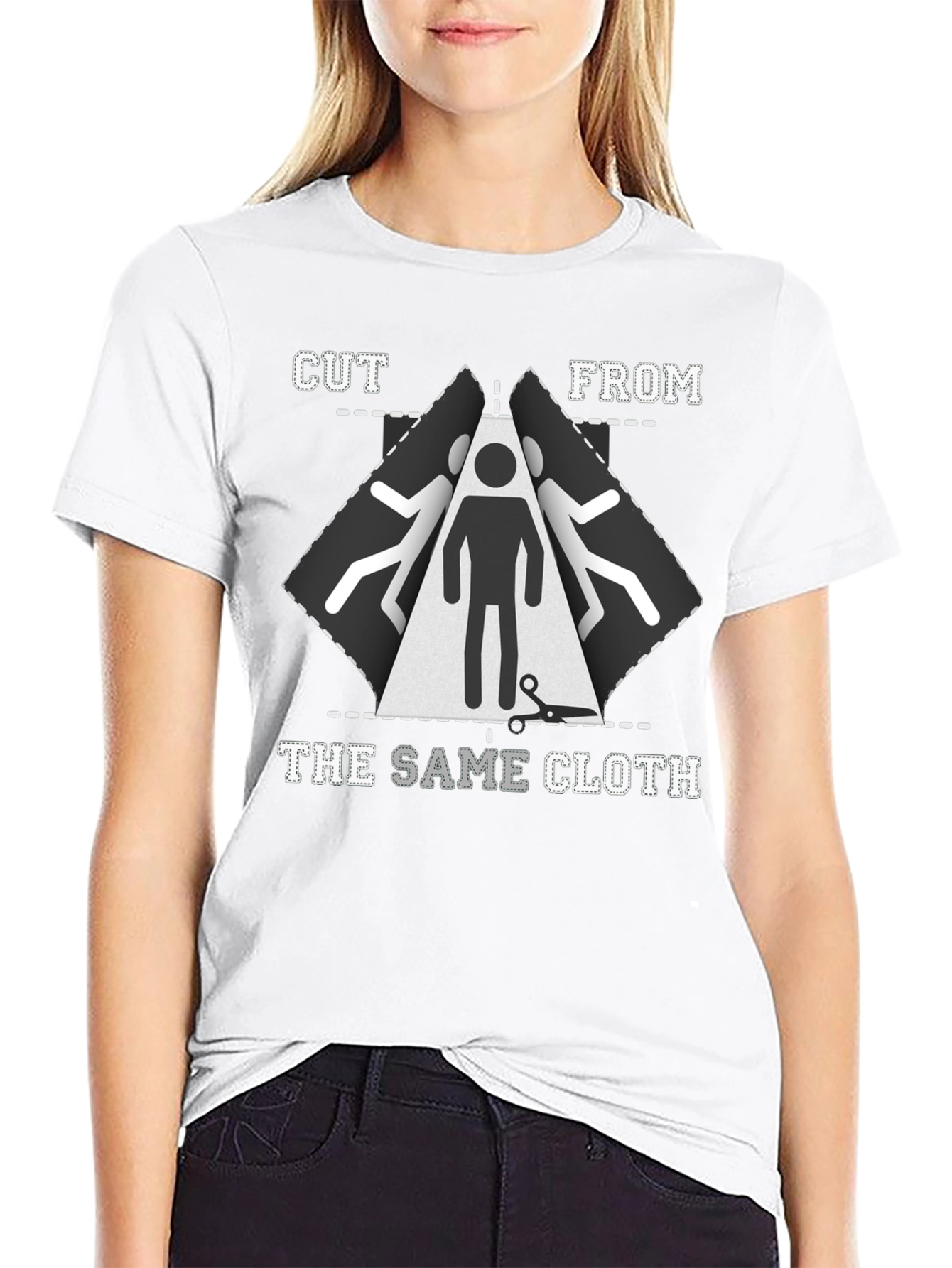 Cut From The Same Cloth Graphic Tee
