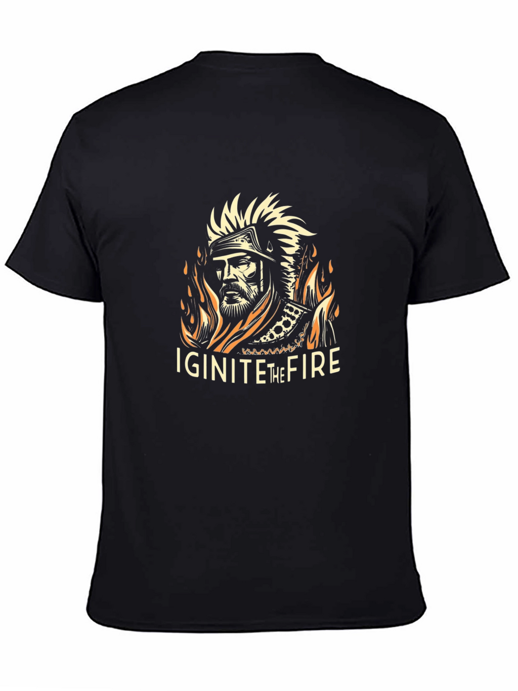 Ignite the Fire Graphic T-Shirt - Black