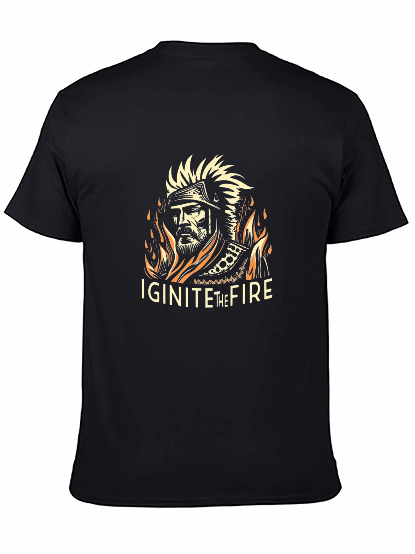 Ignite the Fire Graphic T-Shirt - Black