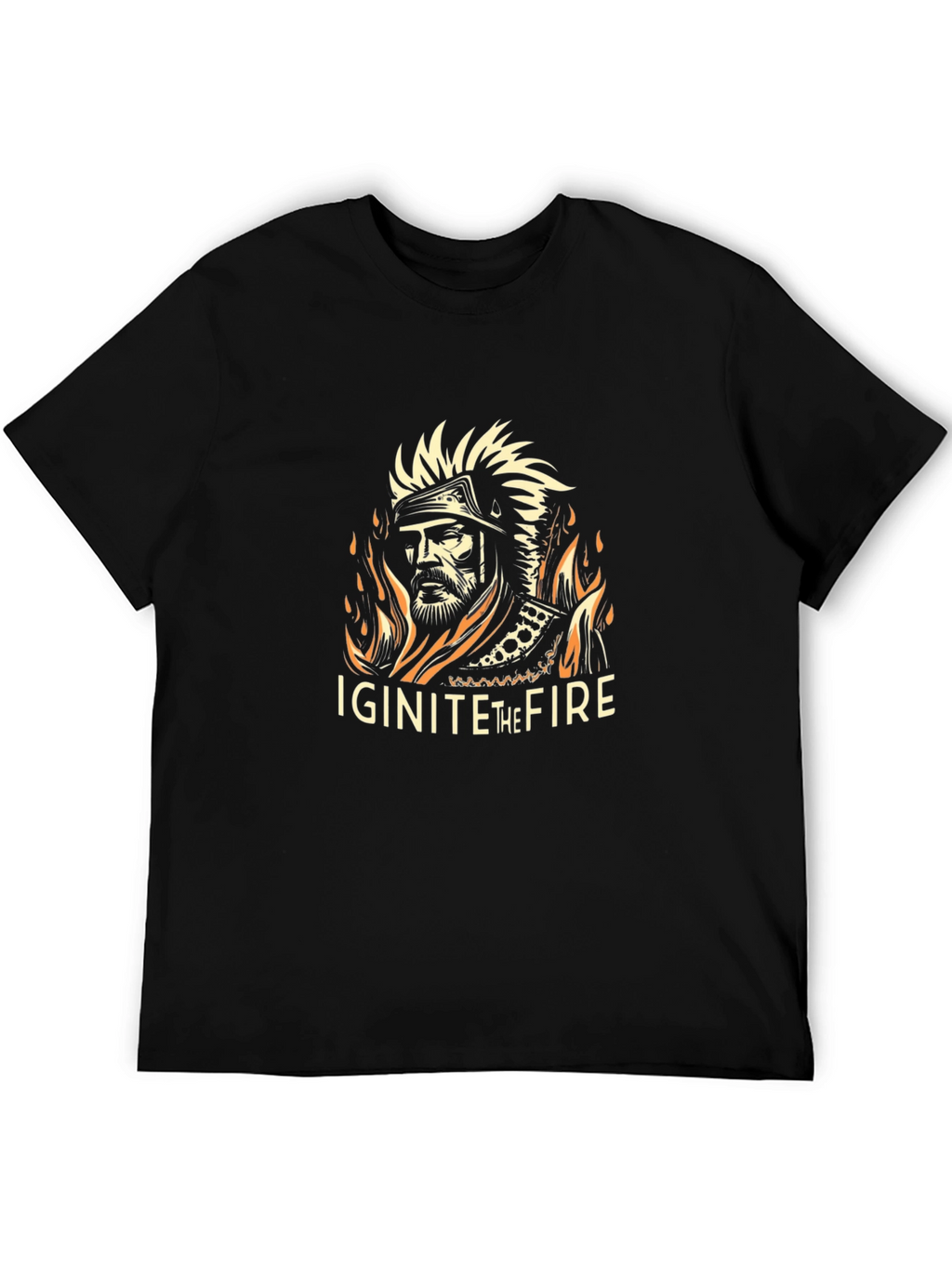 Ignite the Fire Graphic T-Shirt - Black