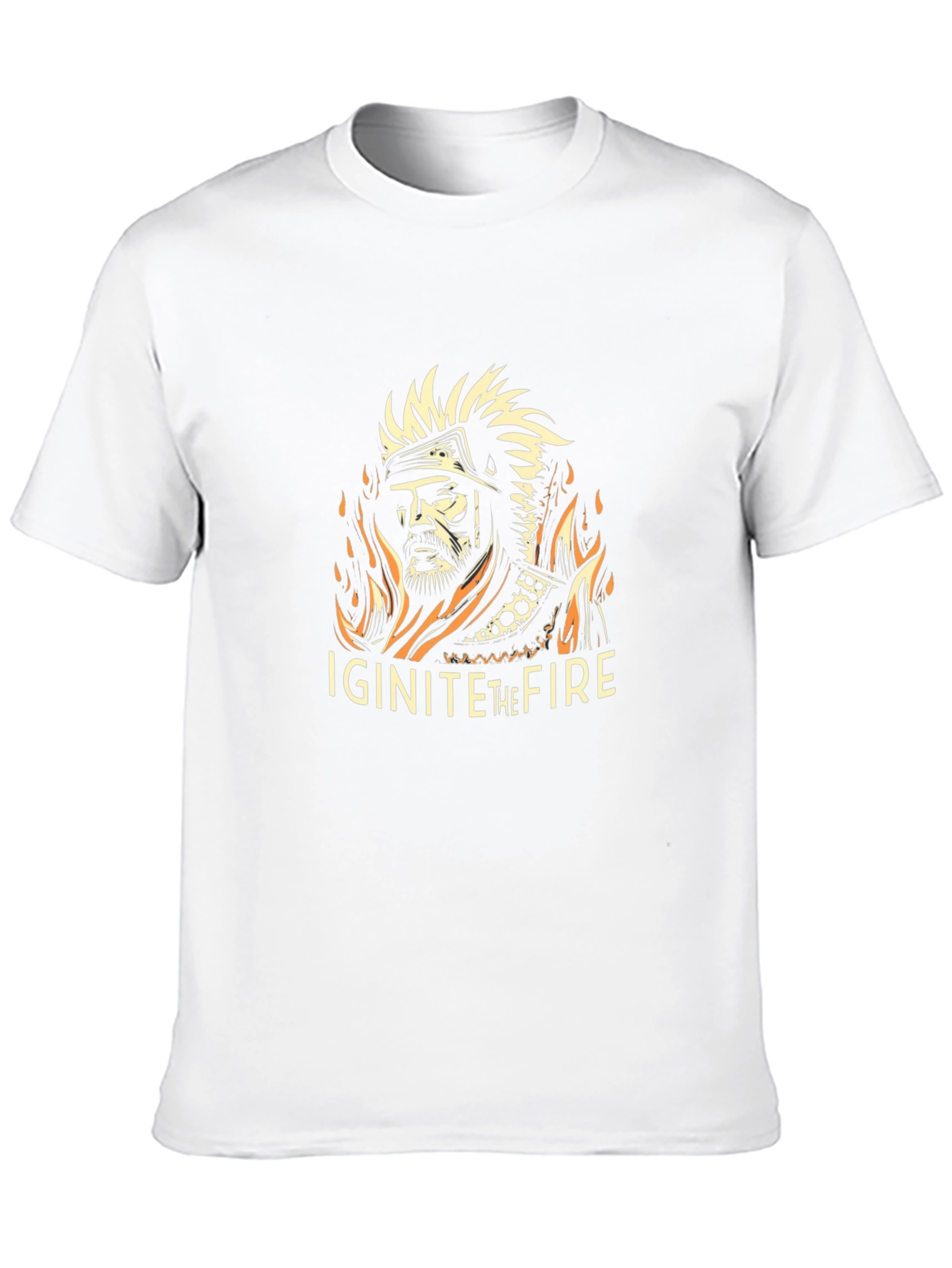 Ignite the Fire Graphic T-Shirt - Black