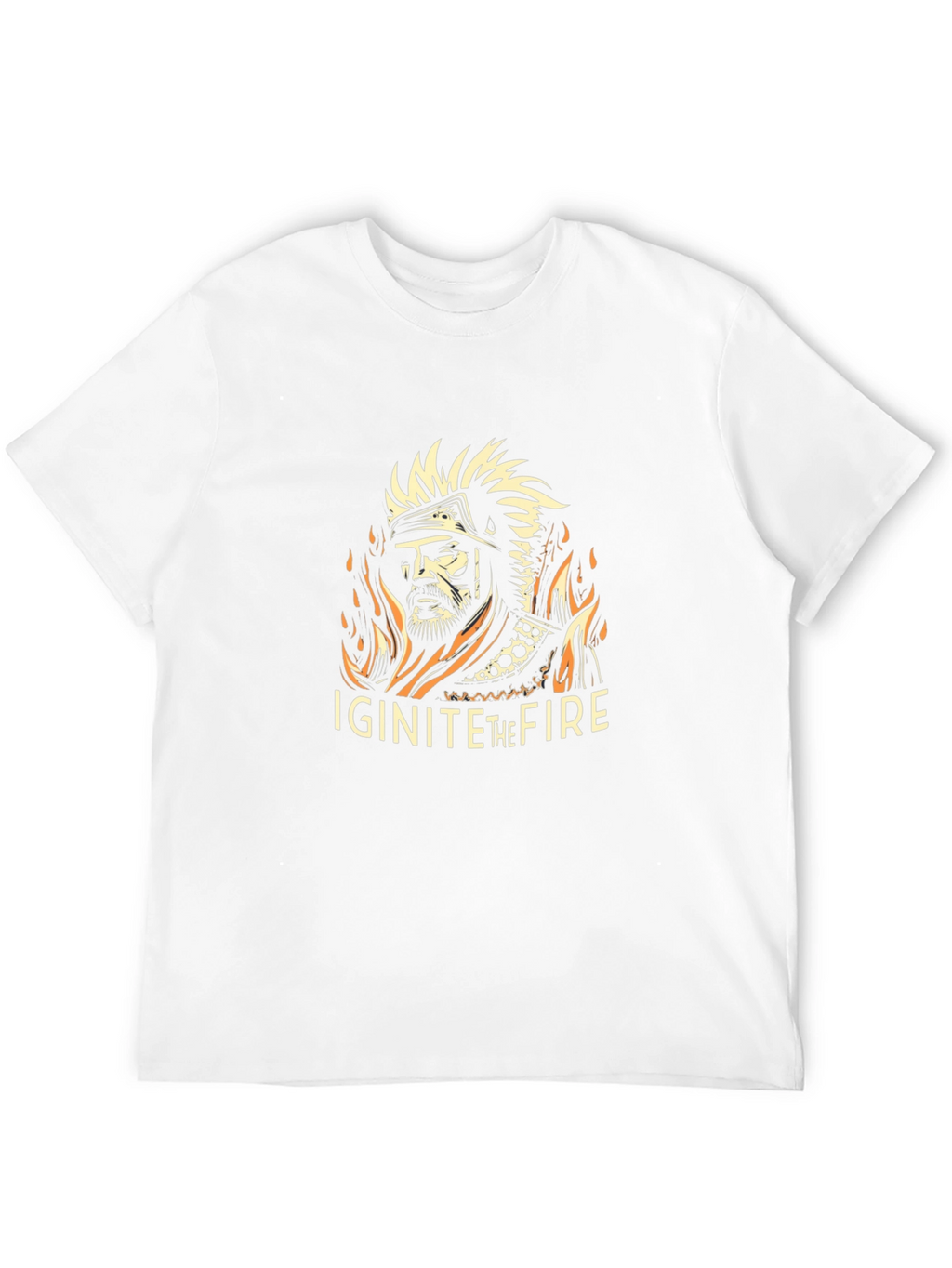 Ignite the Fire Graphic T-Shirt - Black