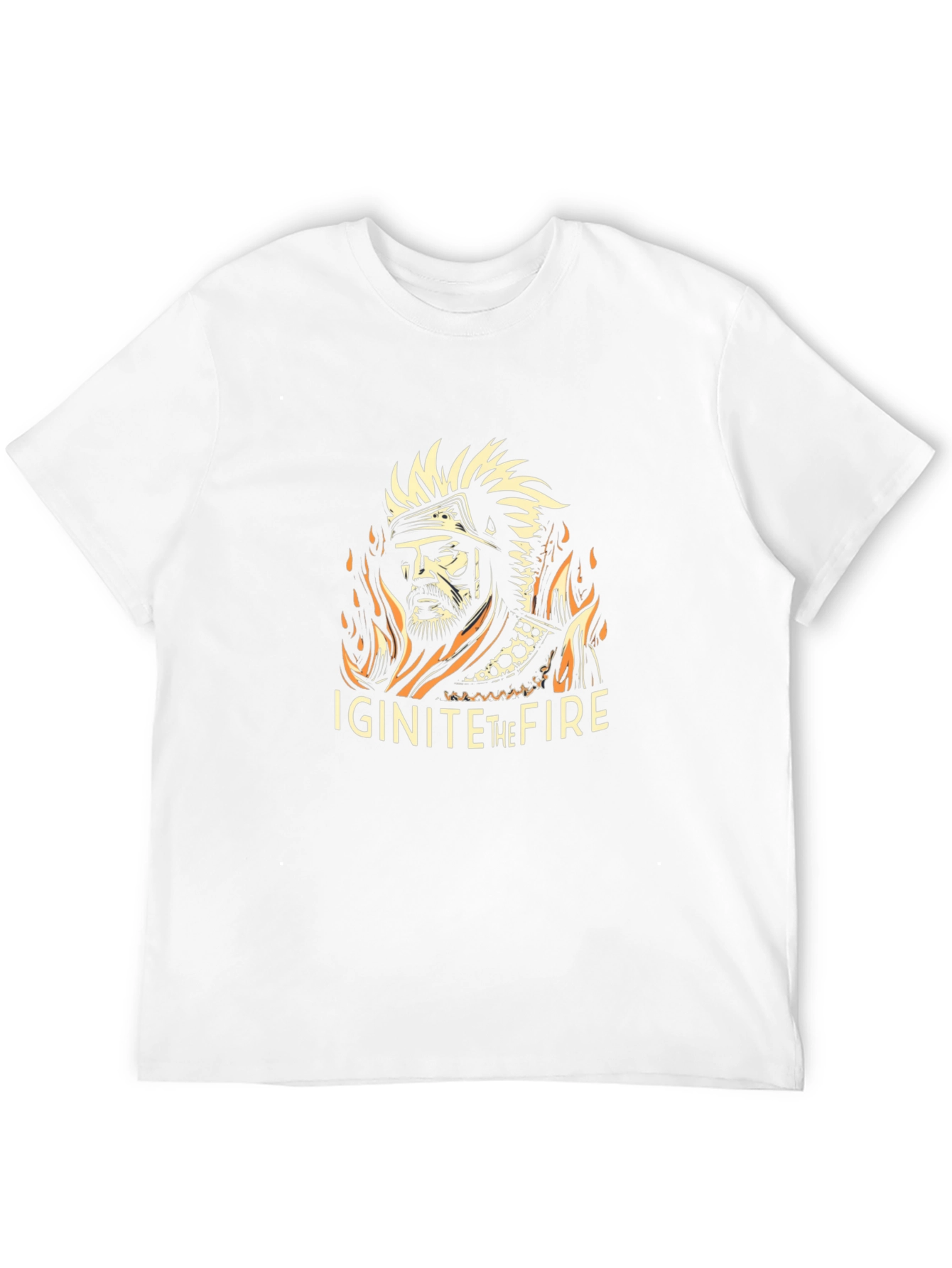 Ignite the Fire Graphic T-Shirt - Black