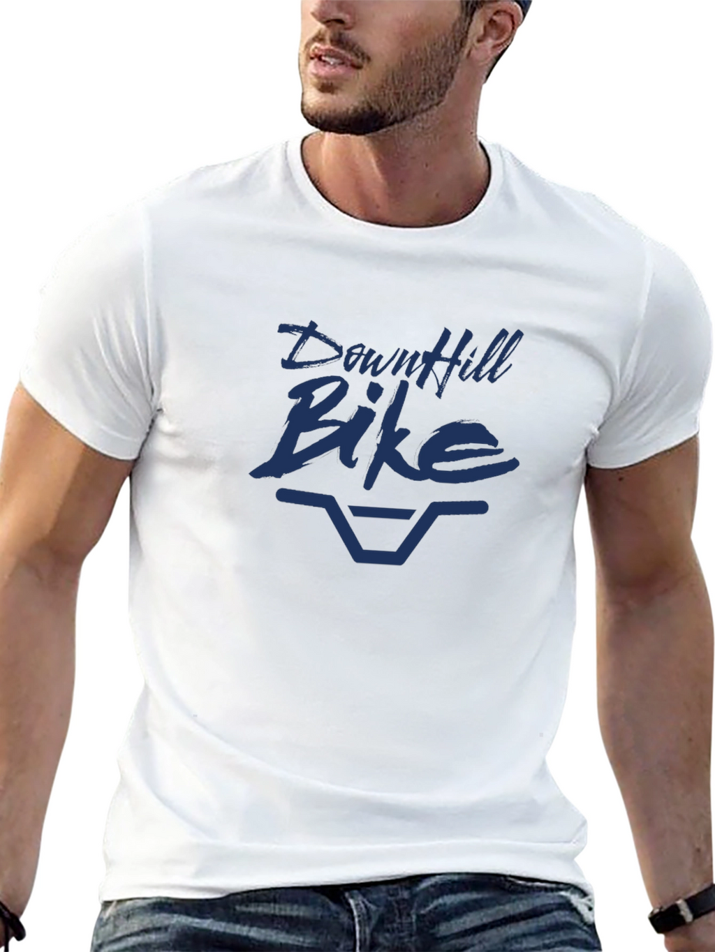 Downhill Bike T-Shirt - Graphic Tee