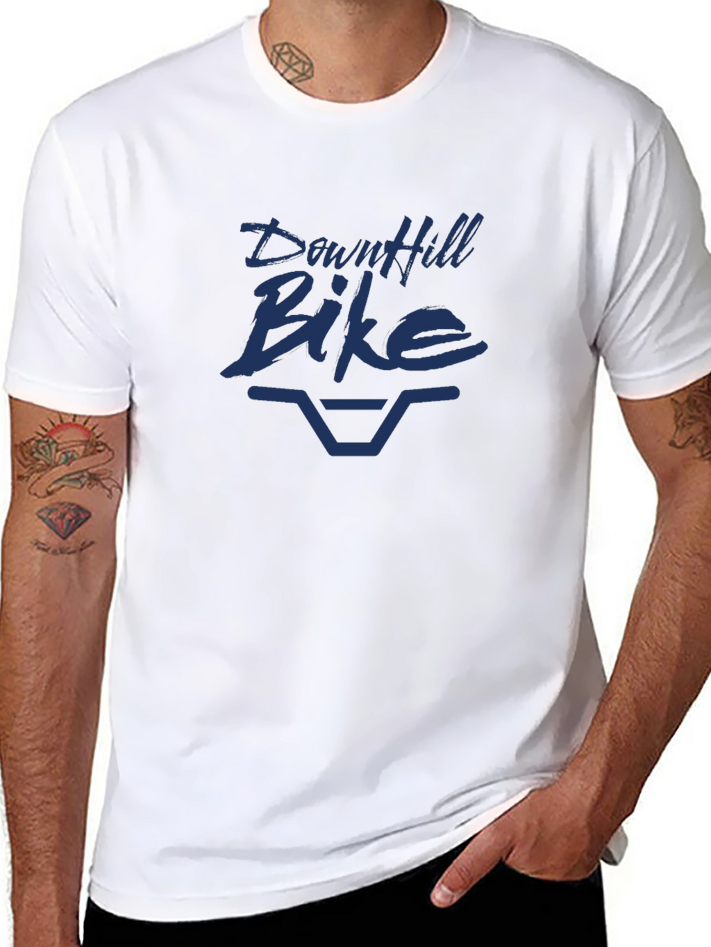 Downhill Bike T-Shirt - Graphic Tee