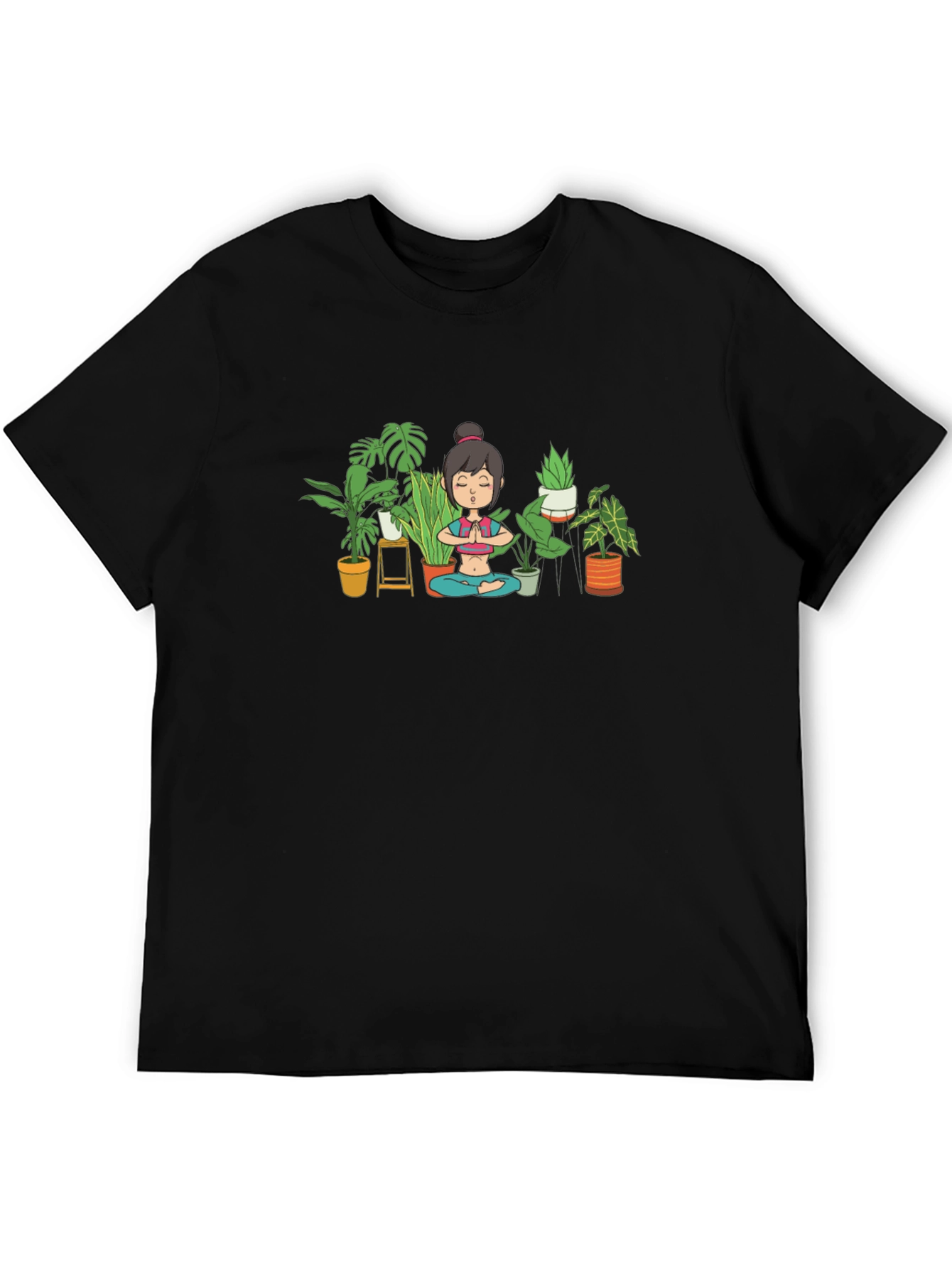 Yoga Plant Lover T-Shirt - Relax in Style