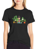 Yoga Plant Lover T-Shirt - Relax in Style