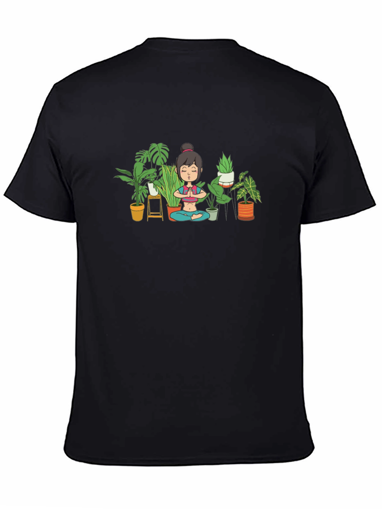 Yoga Plant Lover T-Shirt - Relax in Style