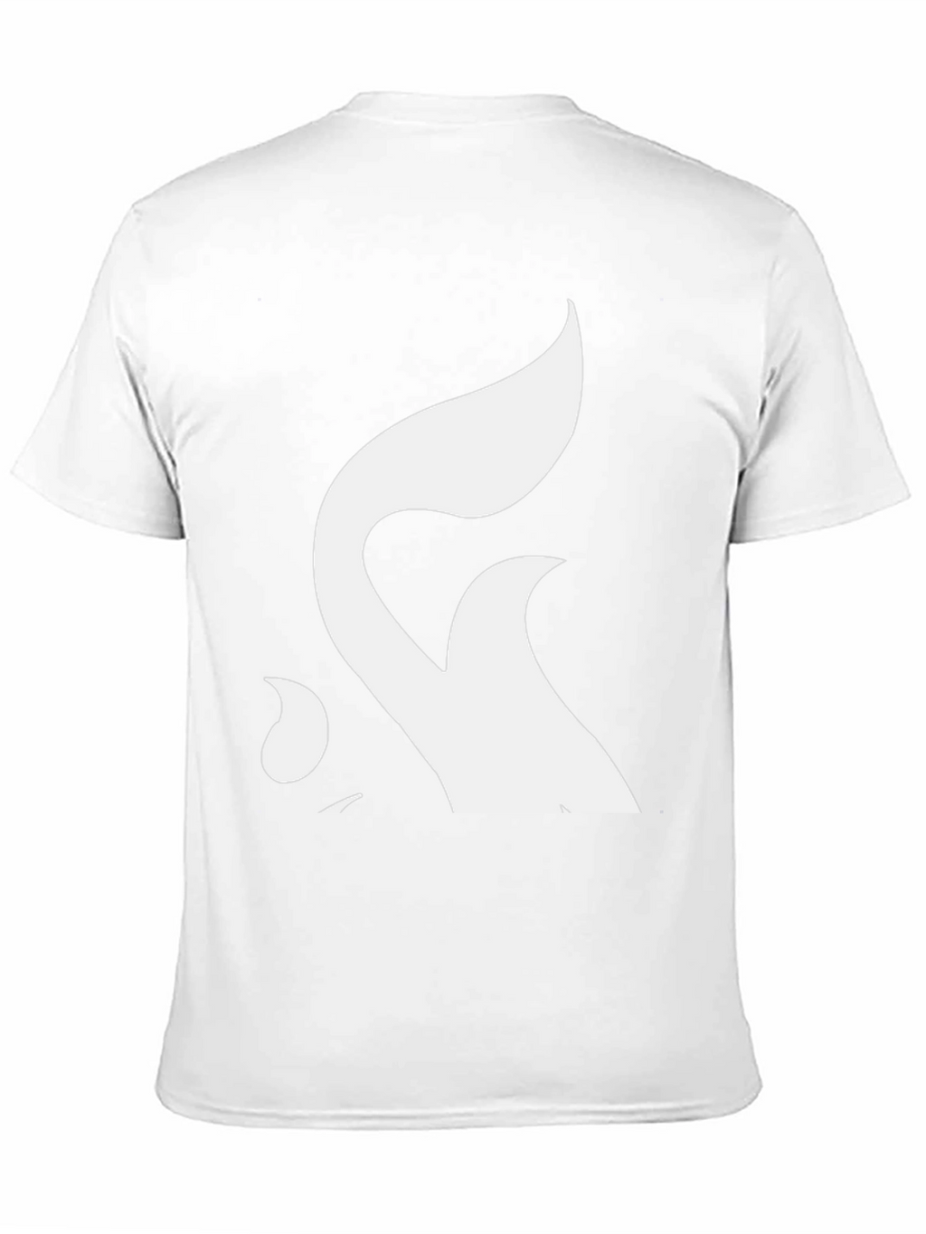 Orca Tail Black T-Shirt - Bold Graphic Tee