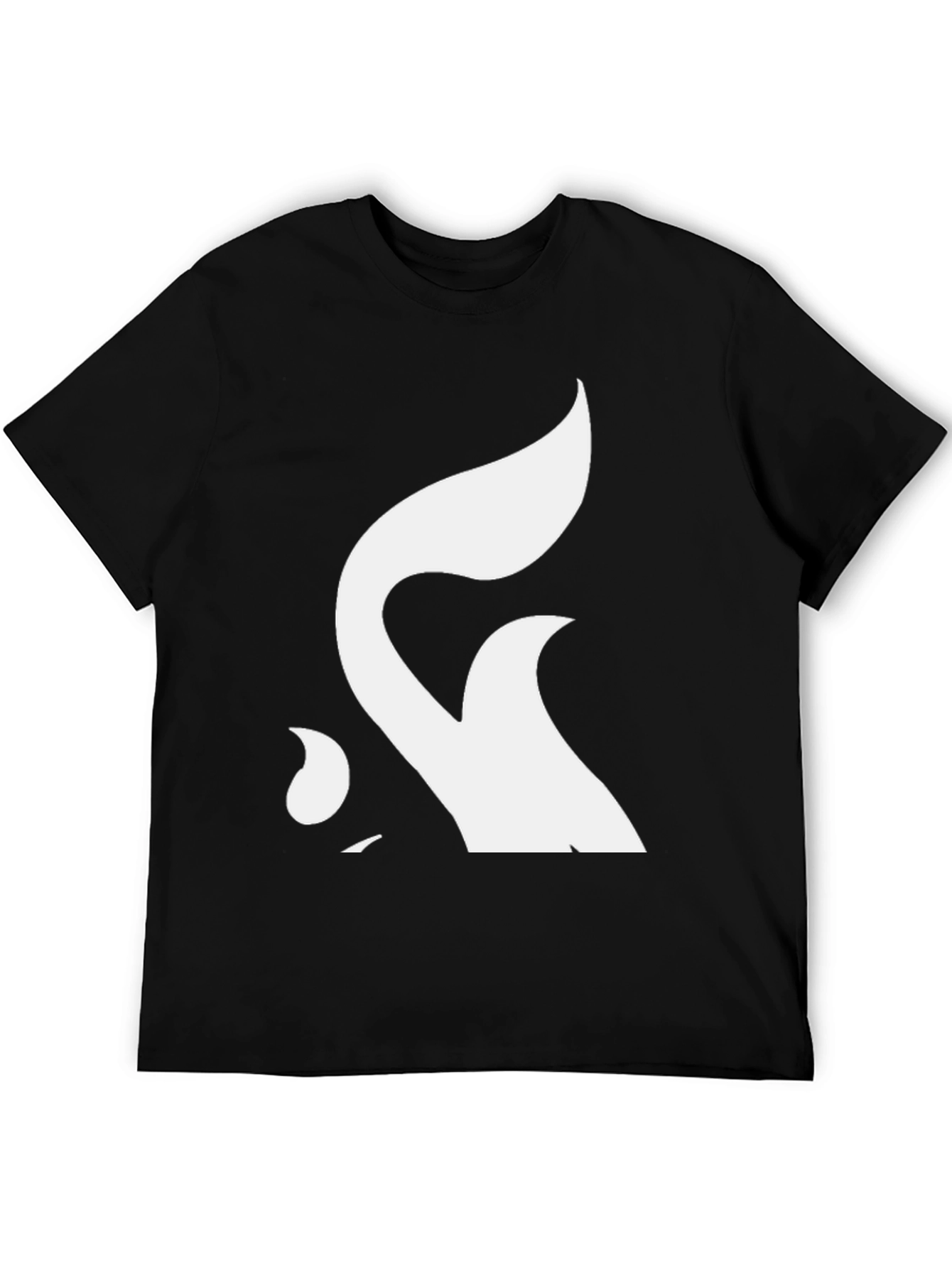 Orca Tail Black T-Shirt - Bold Graphic Tee