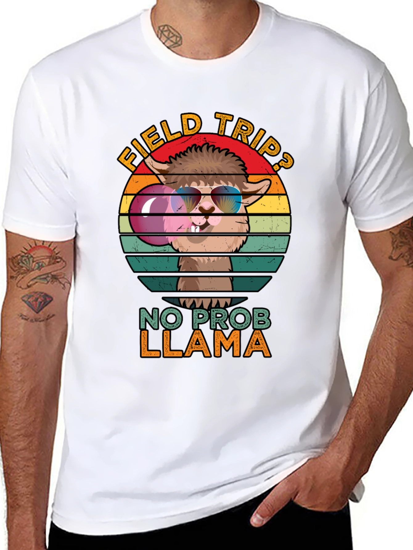 Field Trip? No Prob Llama T-Shirt