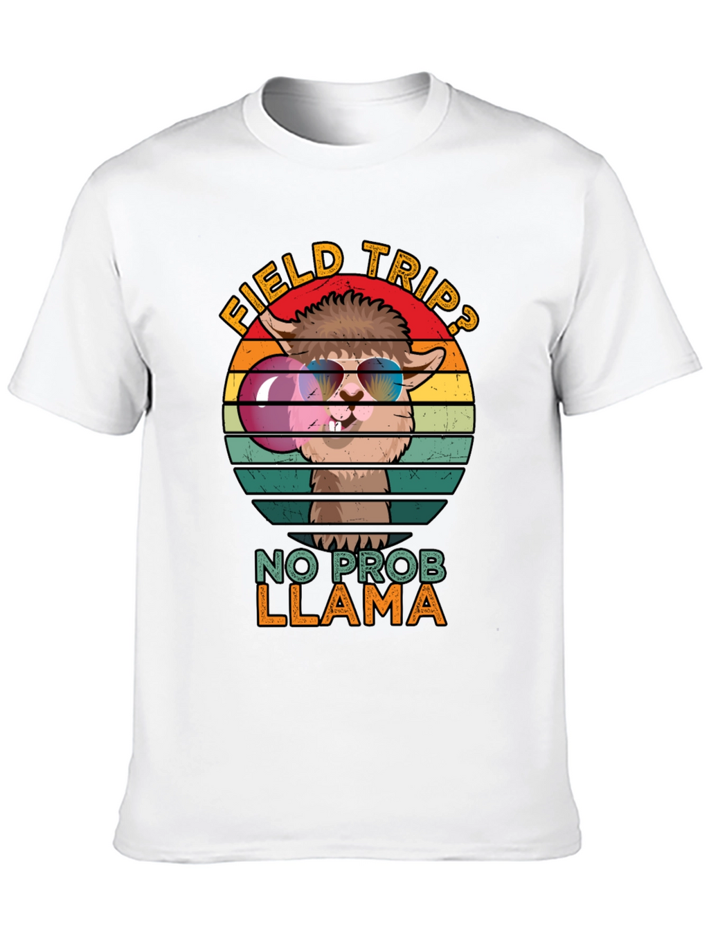 Field Trip? No Prob Llama T-Shirt