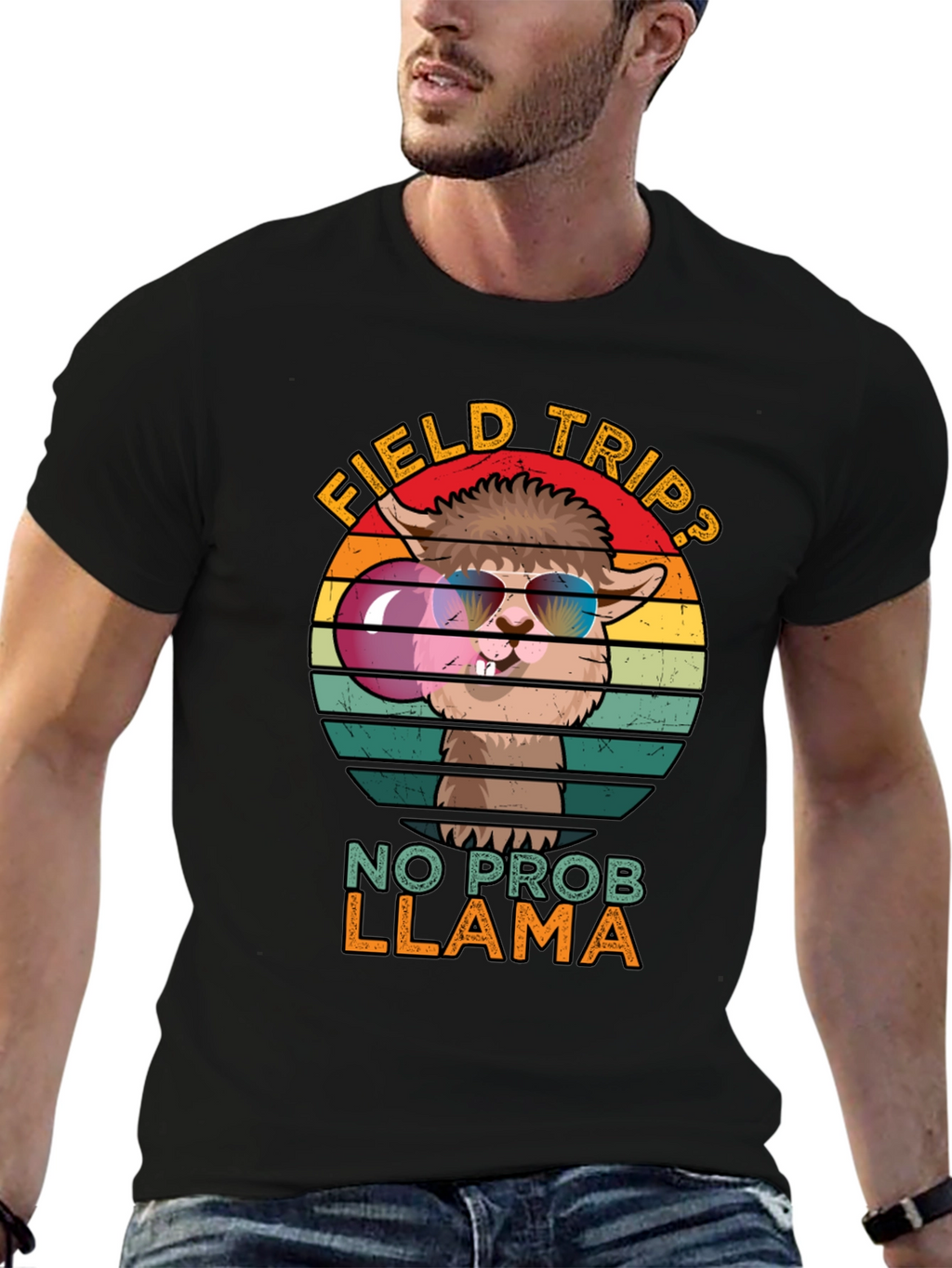 Field Trip? No Prob Llama T-Shirt