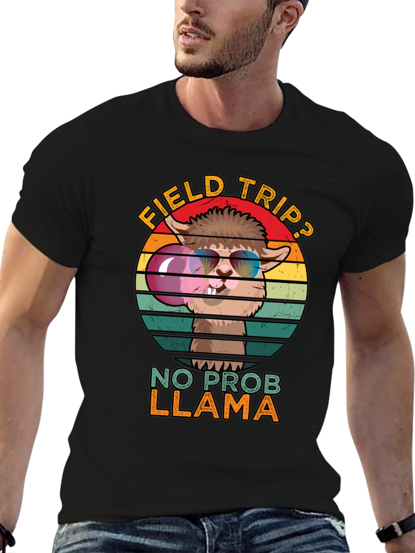 Field Trip? No Prob Llama T-Shirt