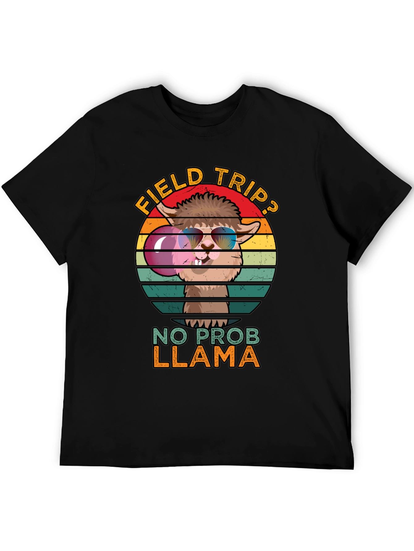 Field Trip? No Prob Llama T-Shirt
