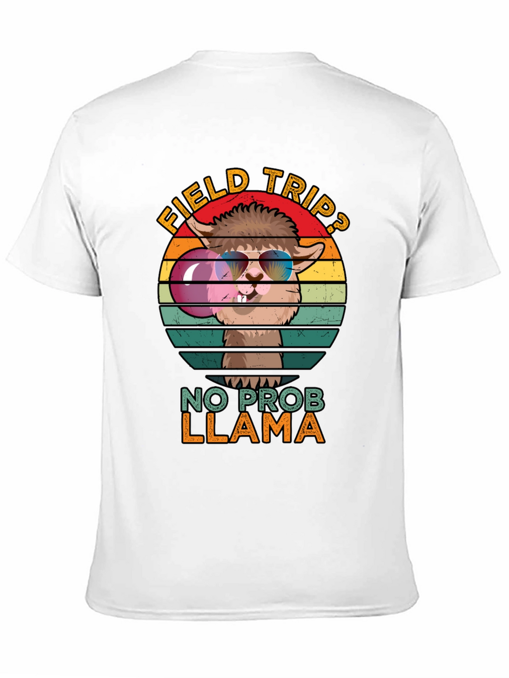 Field Trip? No Prob Llama T-Shirt