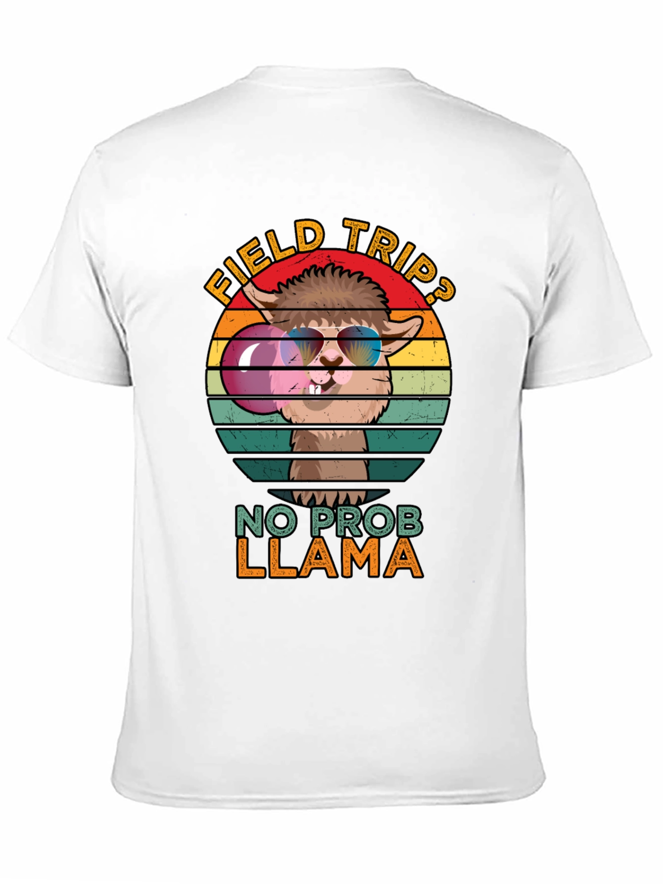Field Trip? No Prob Llama T-Shirt