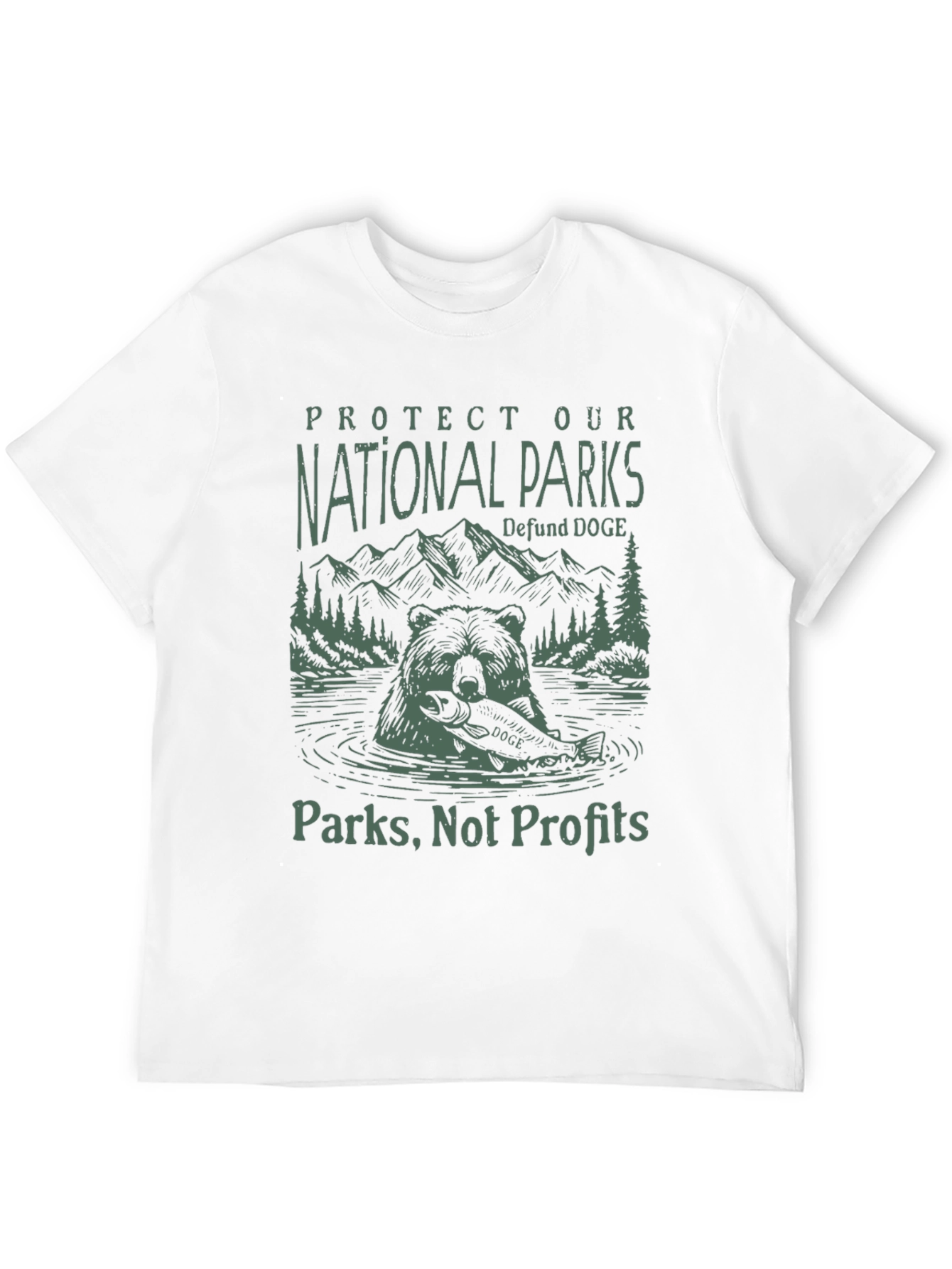 National Parks Black Graphic Tee