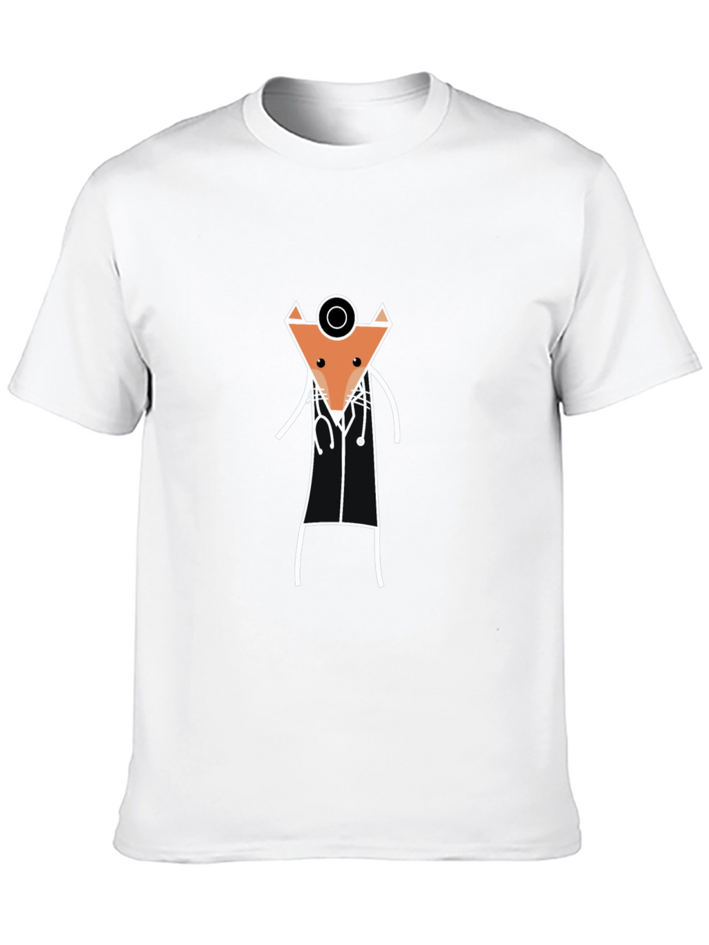 Fox Doctor T-Shirt - Novelty Animal Tee