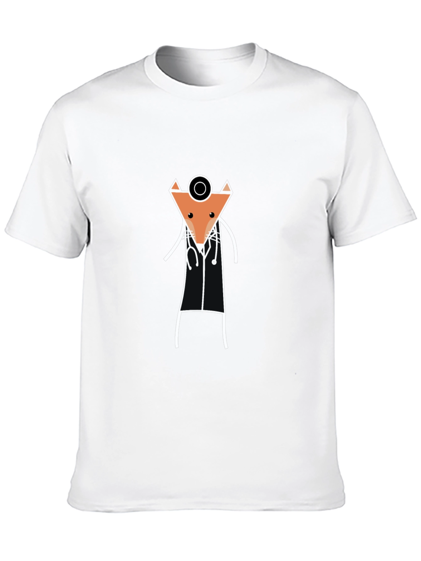 Fox Doctor T-Shirt - Novelty Animal Tee