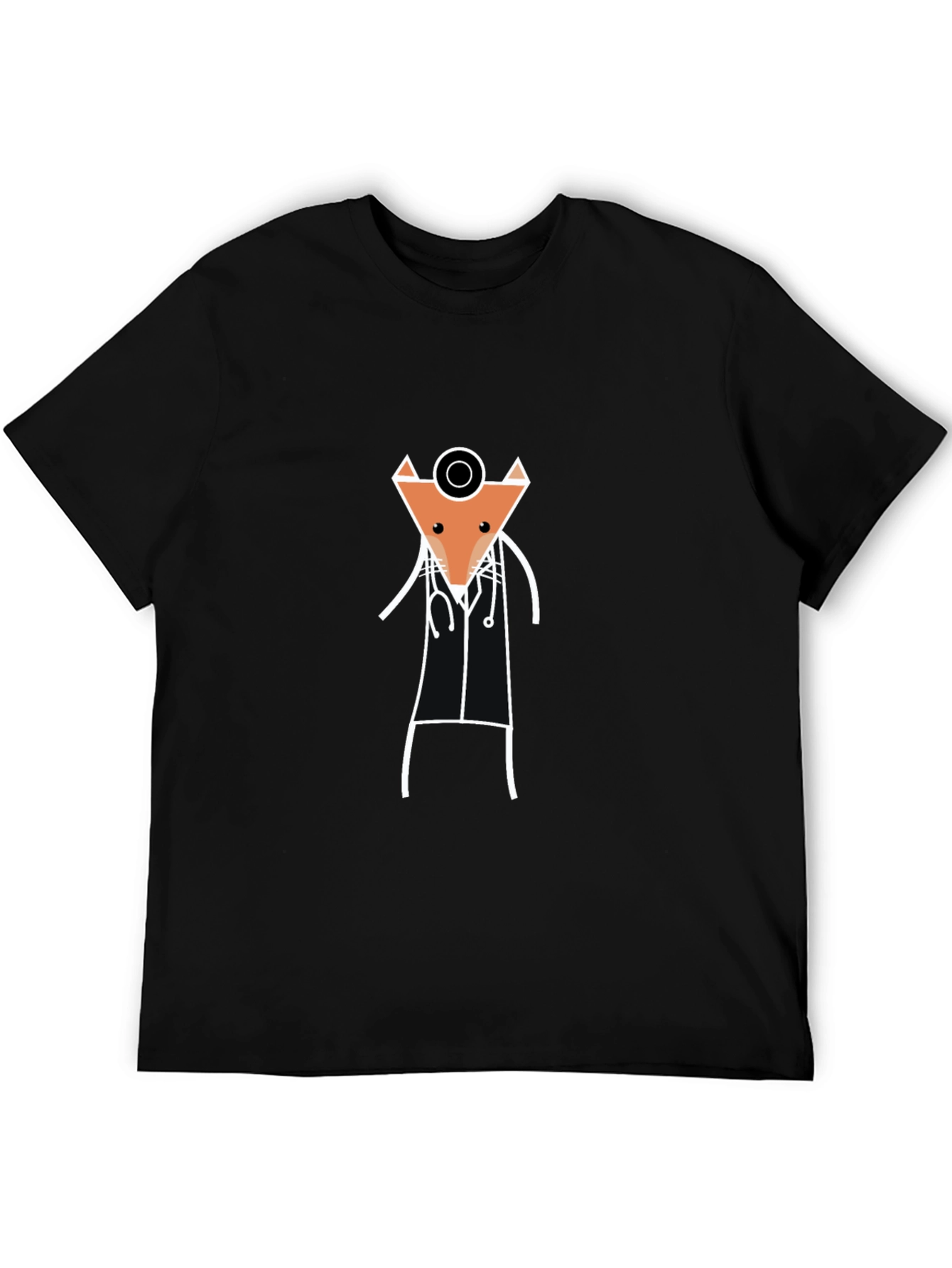 Fox Doctor T-Shirt - Novelty Animal Tee