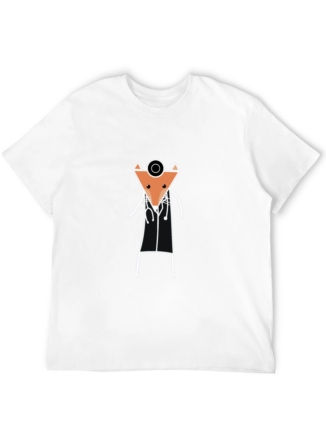Fox Doctor T-Shirt - Novelty Animal Tee