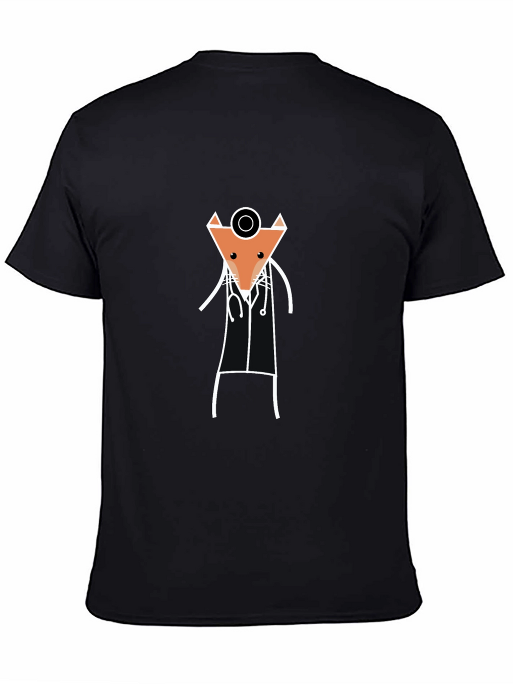 Fox Doctor T-Shirt - Novelty Animal Tee