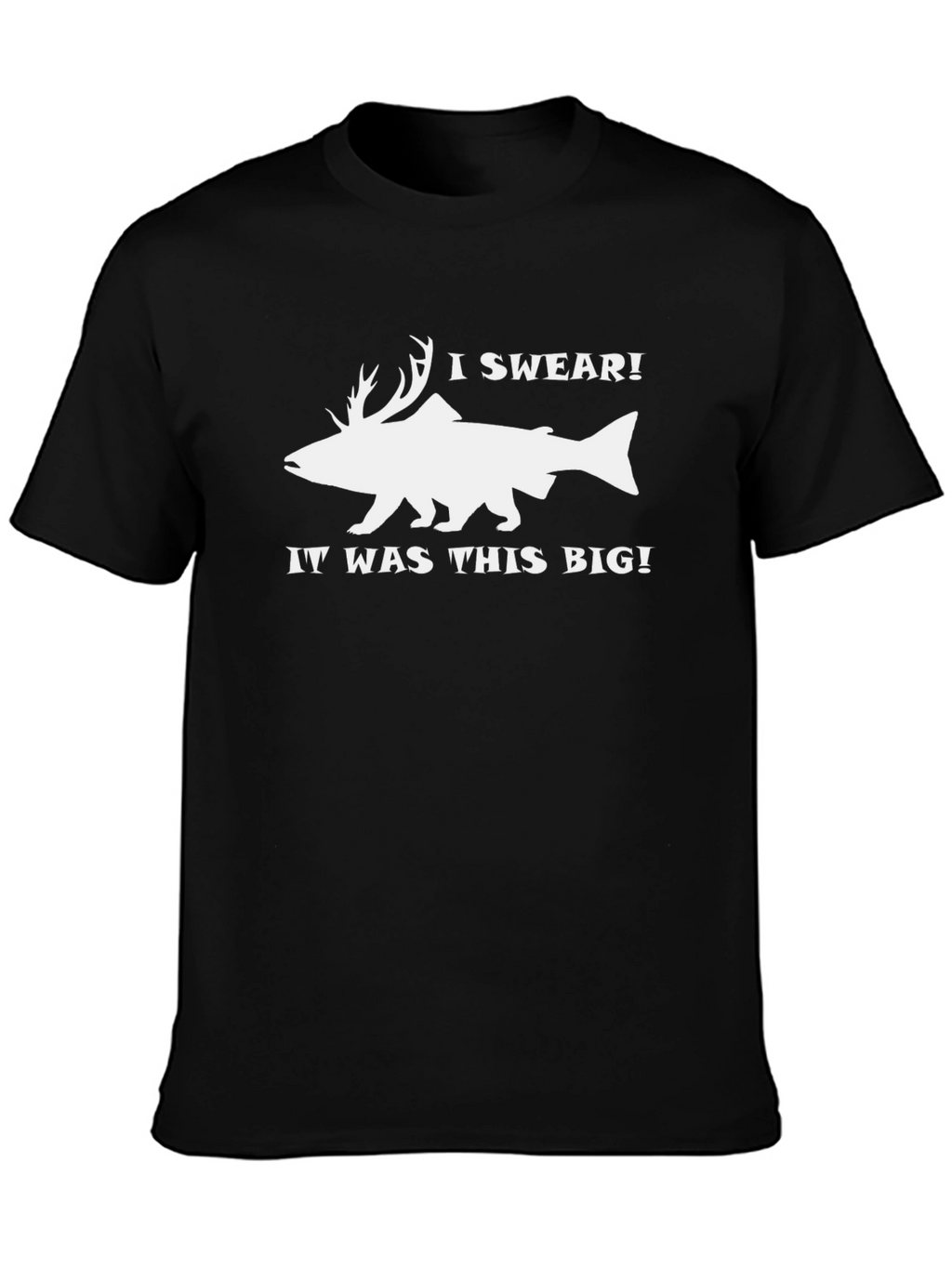 Funny Hunting & Fishing T-Shirt - Deer Bear Fish
