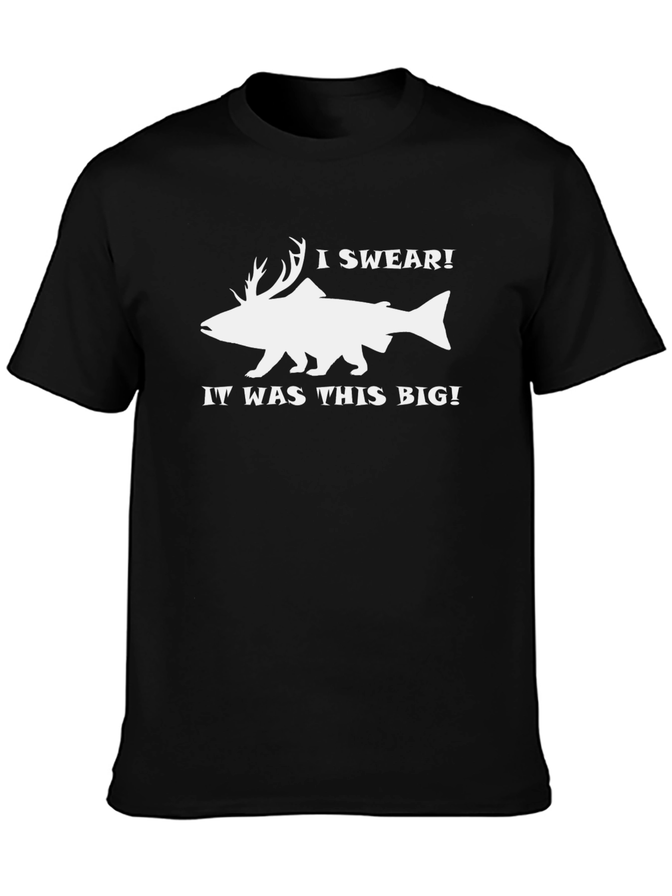 Funny Hunting & Fishing T-Shirt - Deer Bear Fish