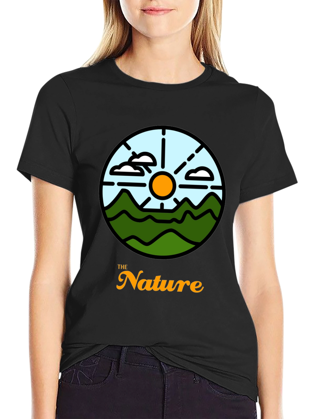 Nature Graphic Tee - Stylish Comfort