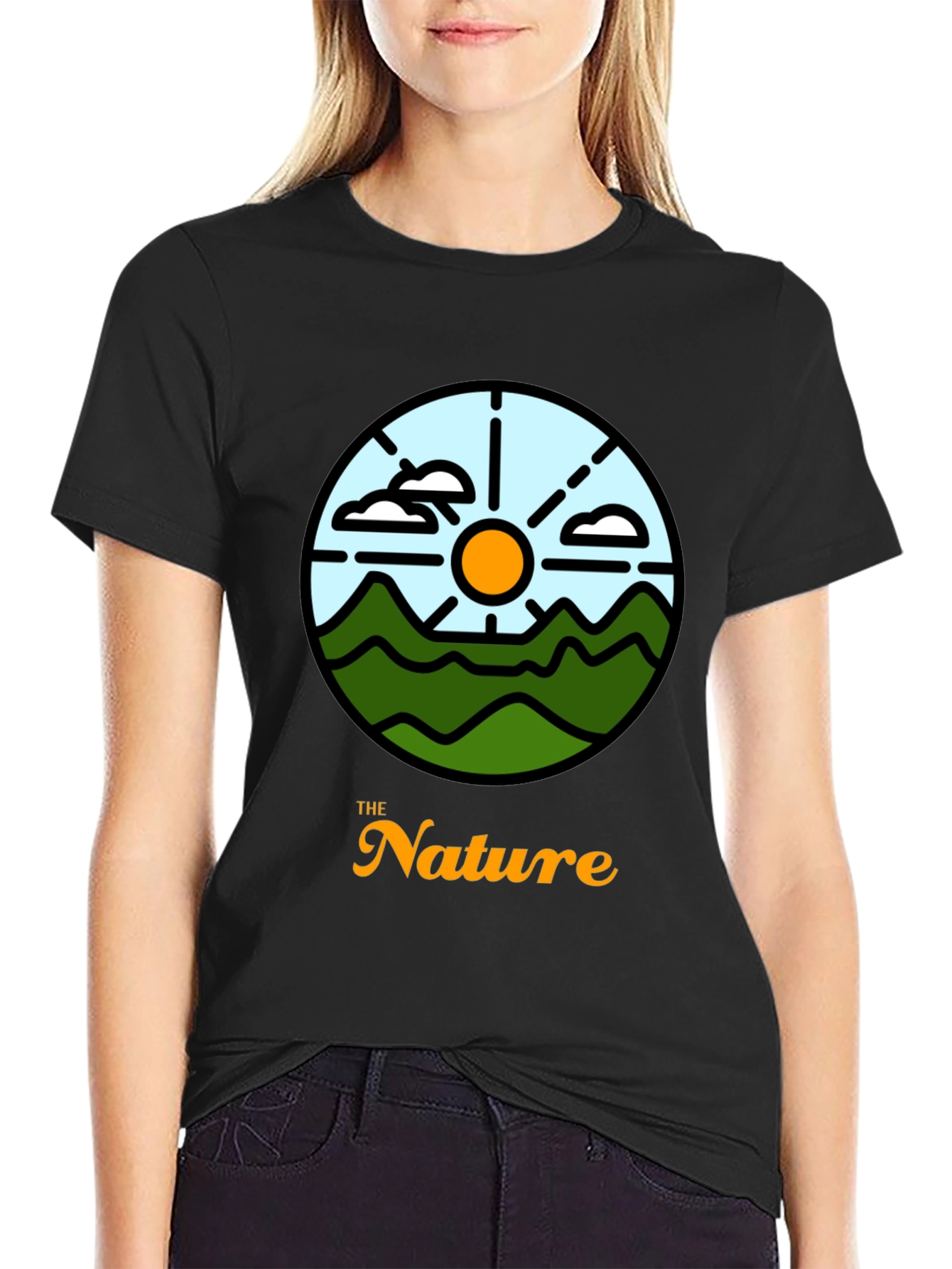 Nature Graphic Tee - Stylish Comfort