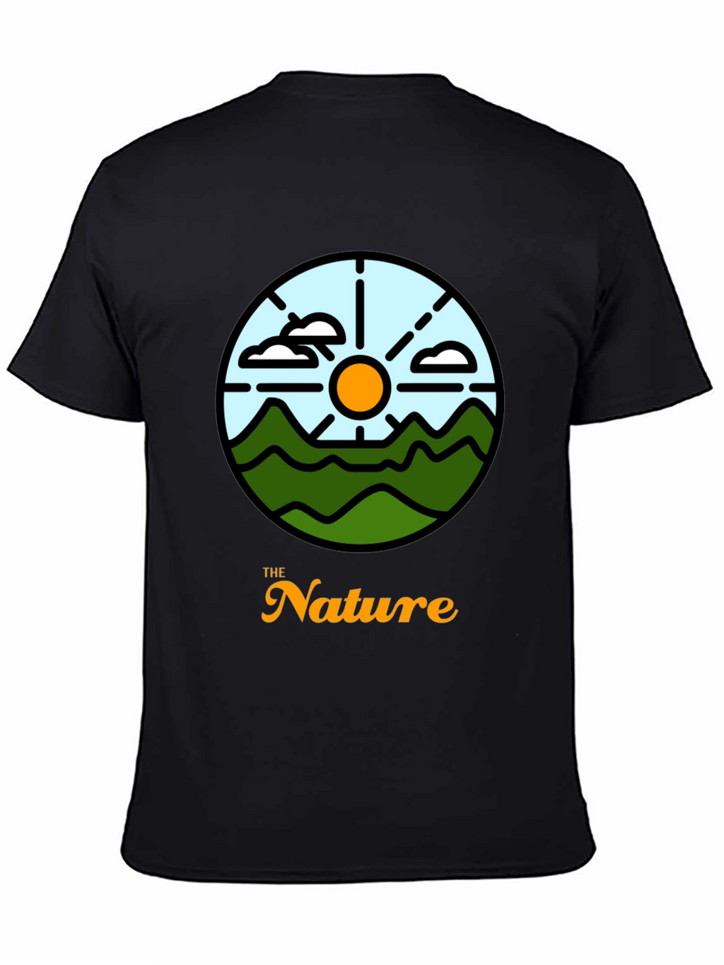 Nature Graphic Tee - Stylish Comfort