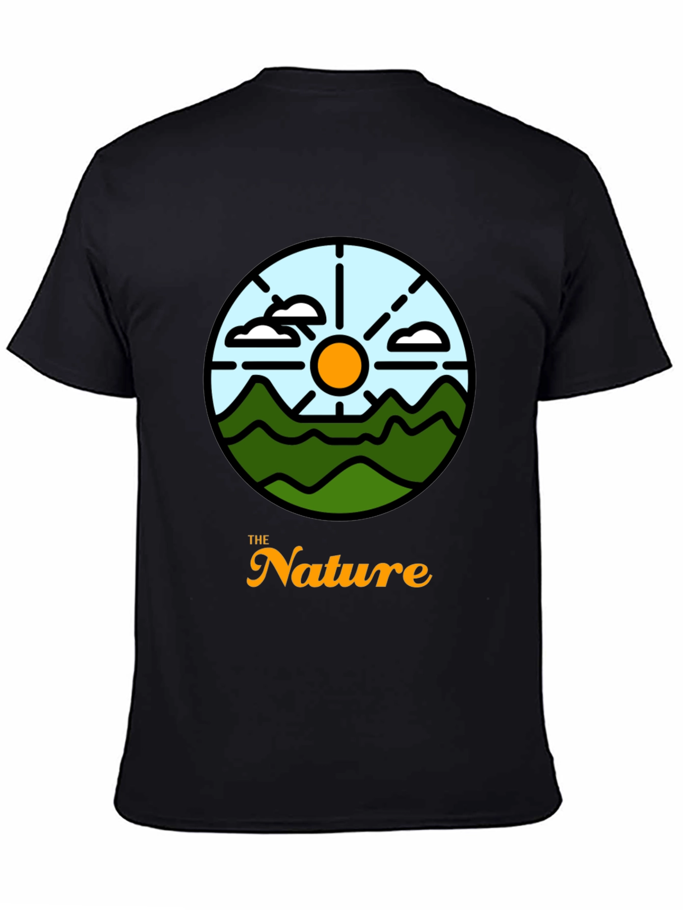 Nature Graphic Tee - Stylish Comfort