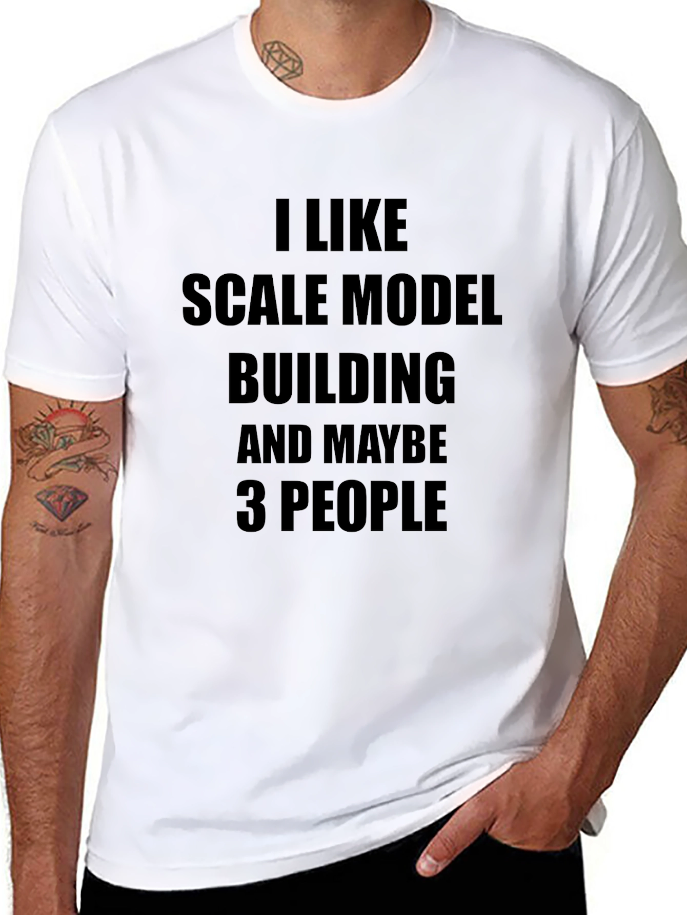 Scale Model Building Enthusiast Tee