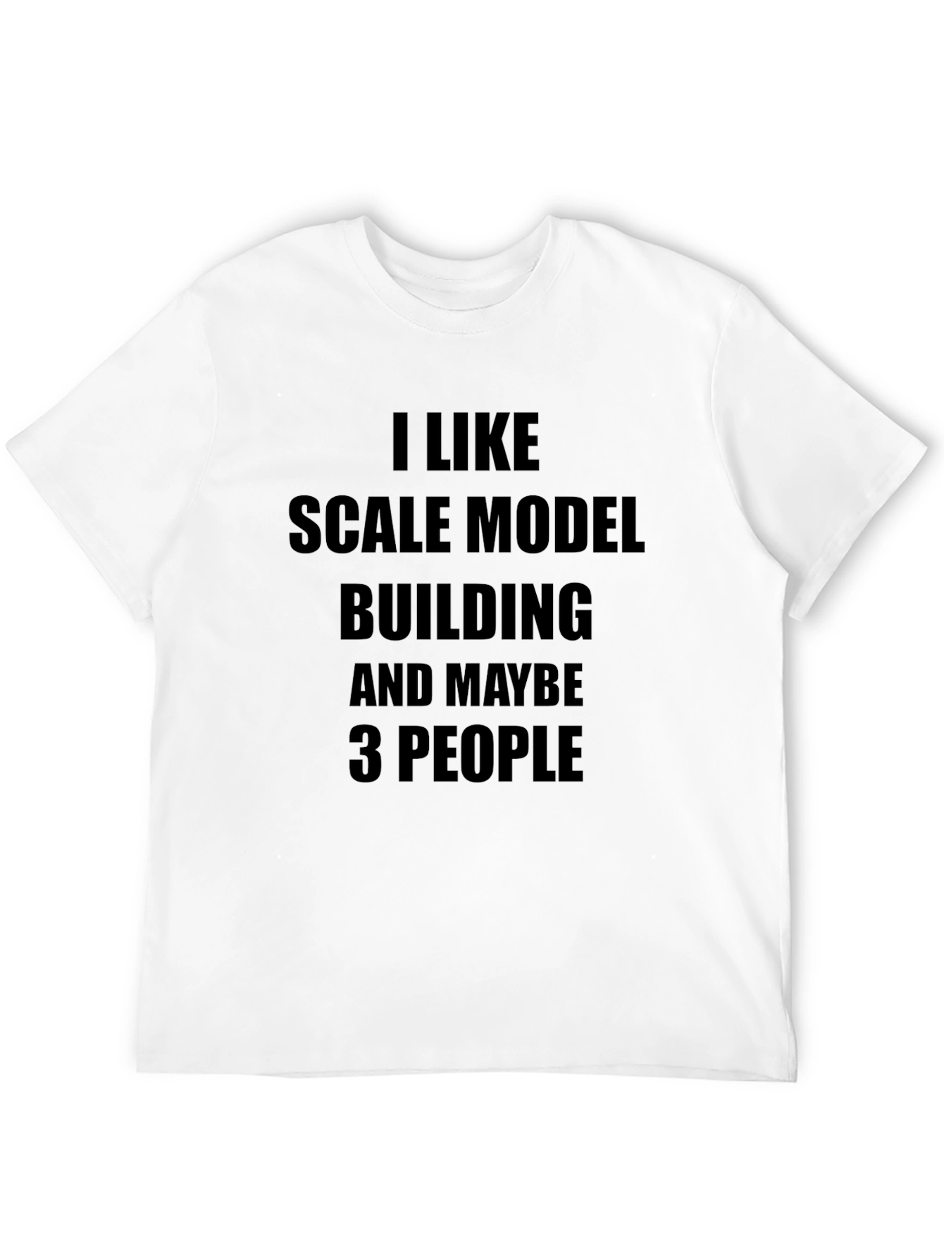 Scale Model Building Enthusiast Tee