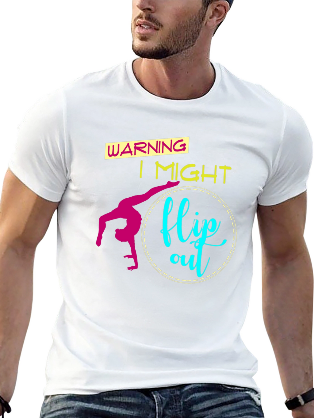 Gymnastics Flip Out T-Shirt