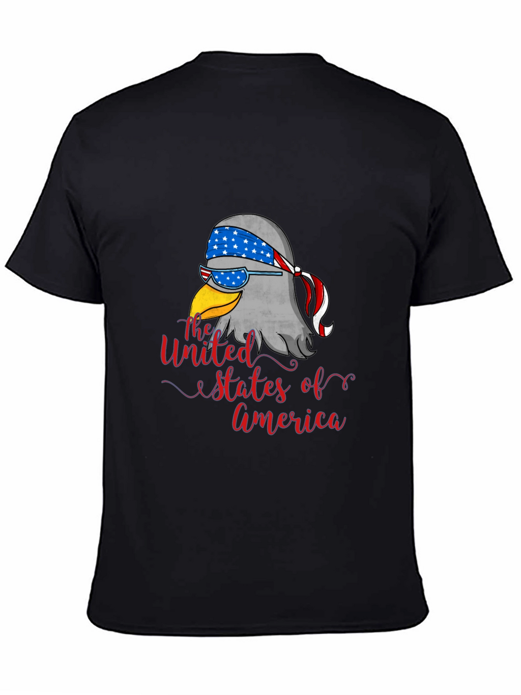 Patriotic Eagle USA Graphic Tee