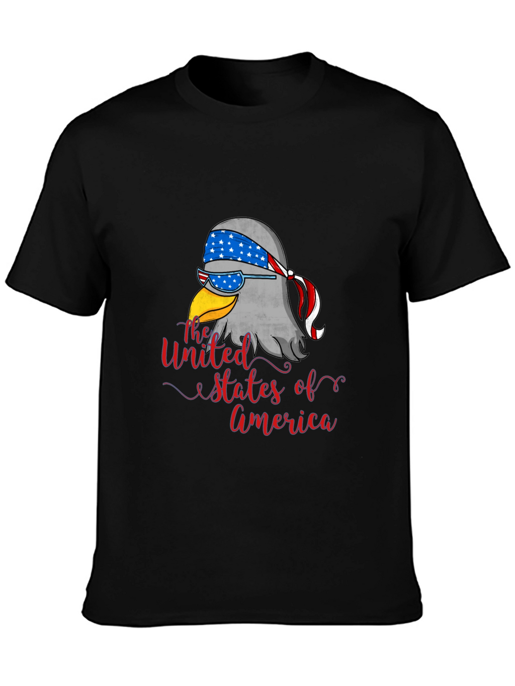 Patriotic Eagle USA Graphic Tee