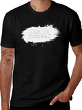 Just Be Yourself Graphic Tee - Black