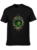 Ornate Guitar in Forest T-Shirt