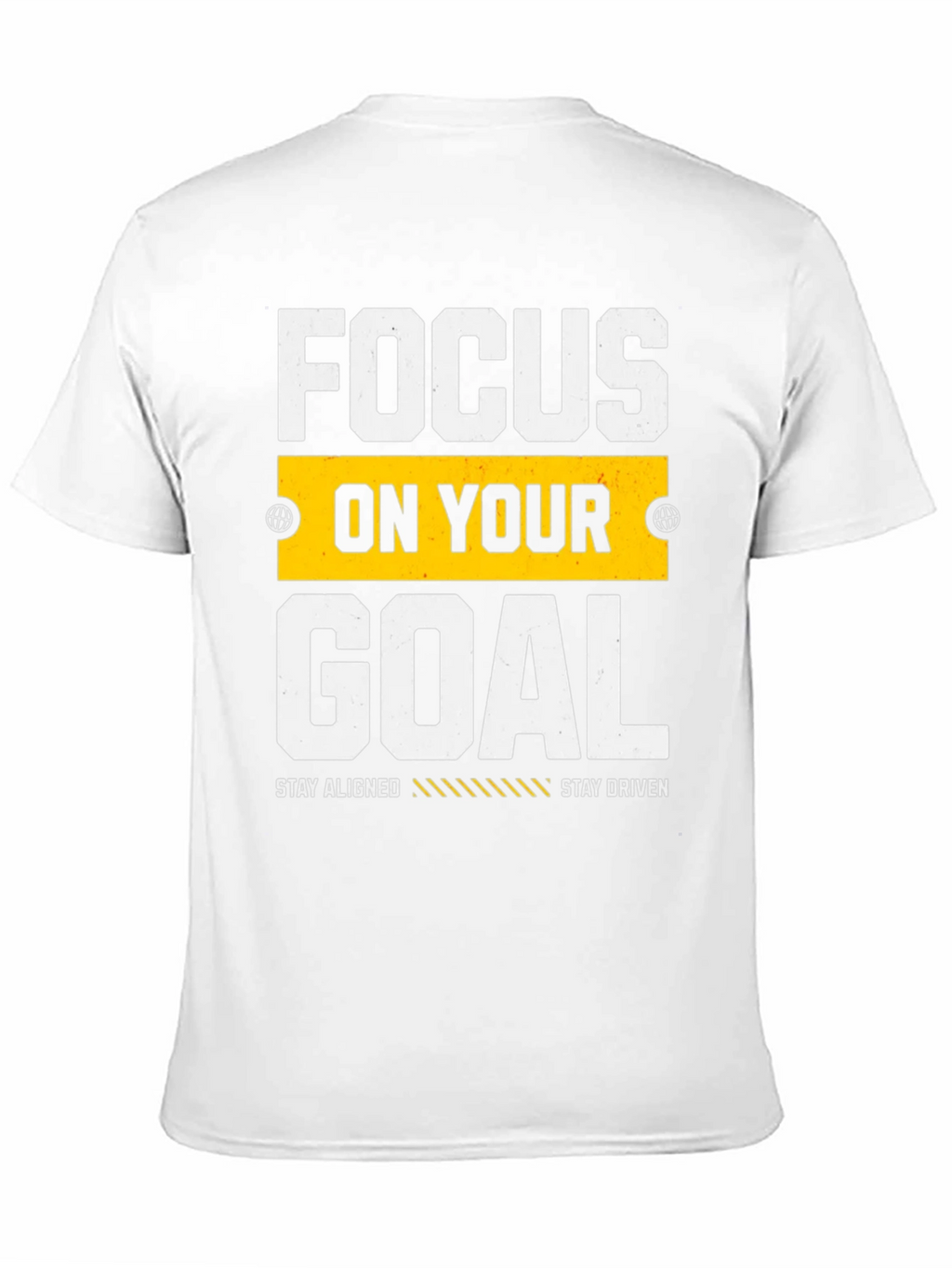 Focus on Your Goal Graphic Tee - Motivation T-Shirt