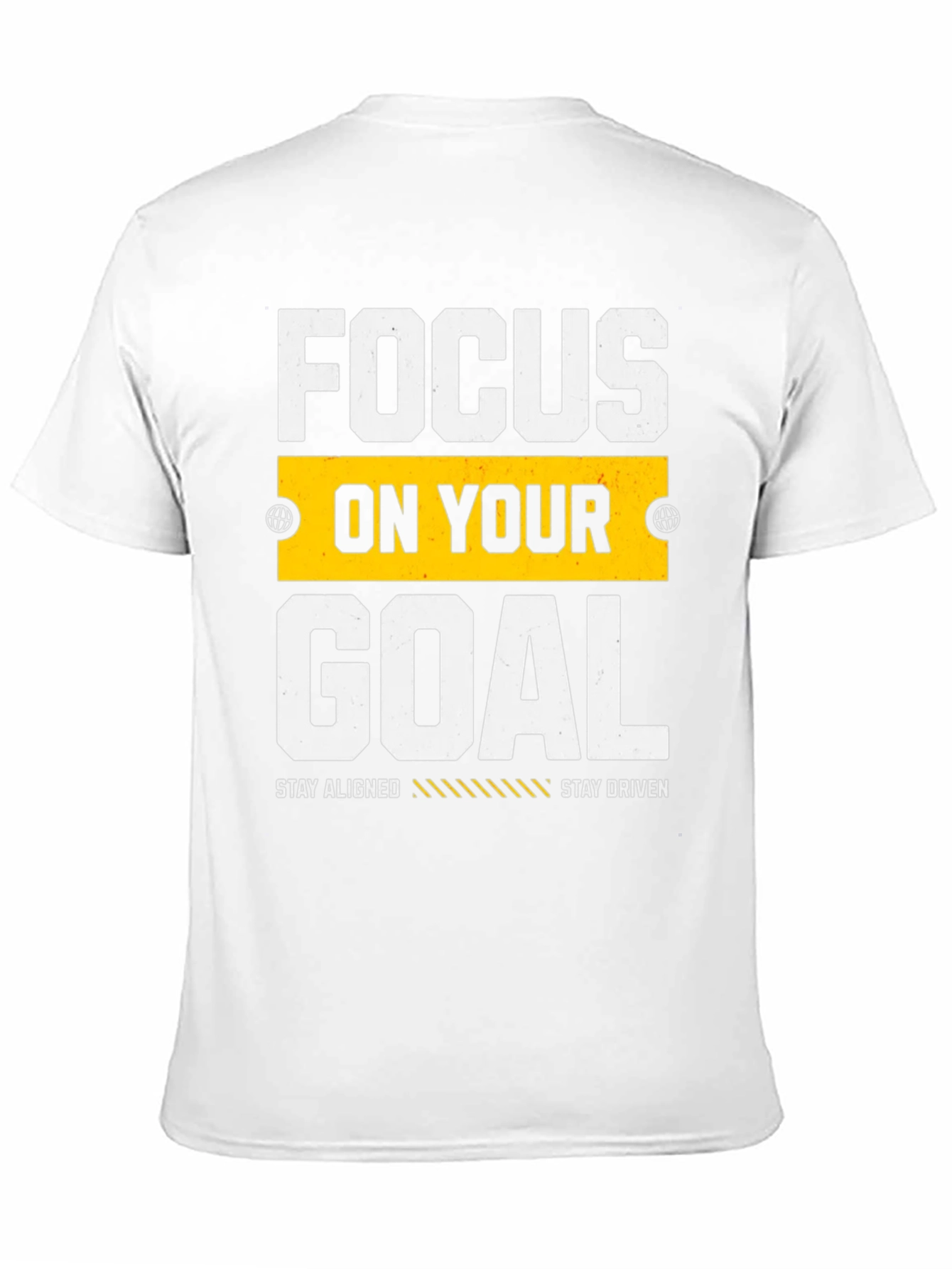 Focus on Your Goal Graphic Tee - Motivation T-Shirt