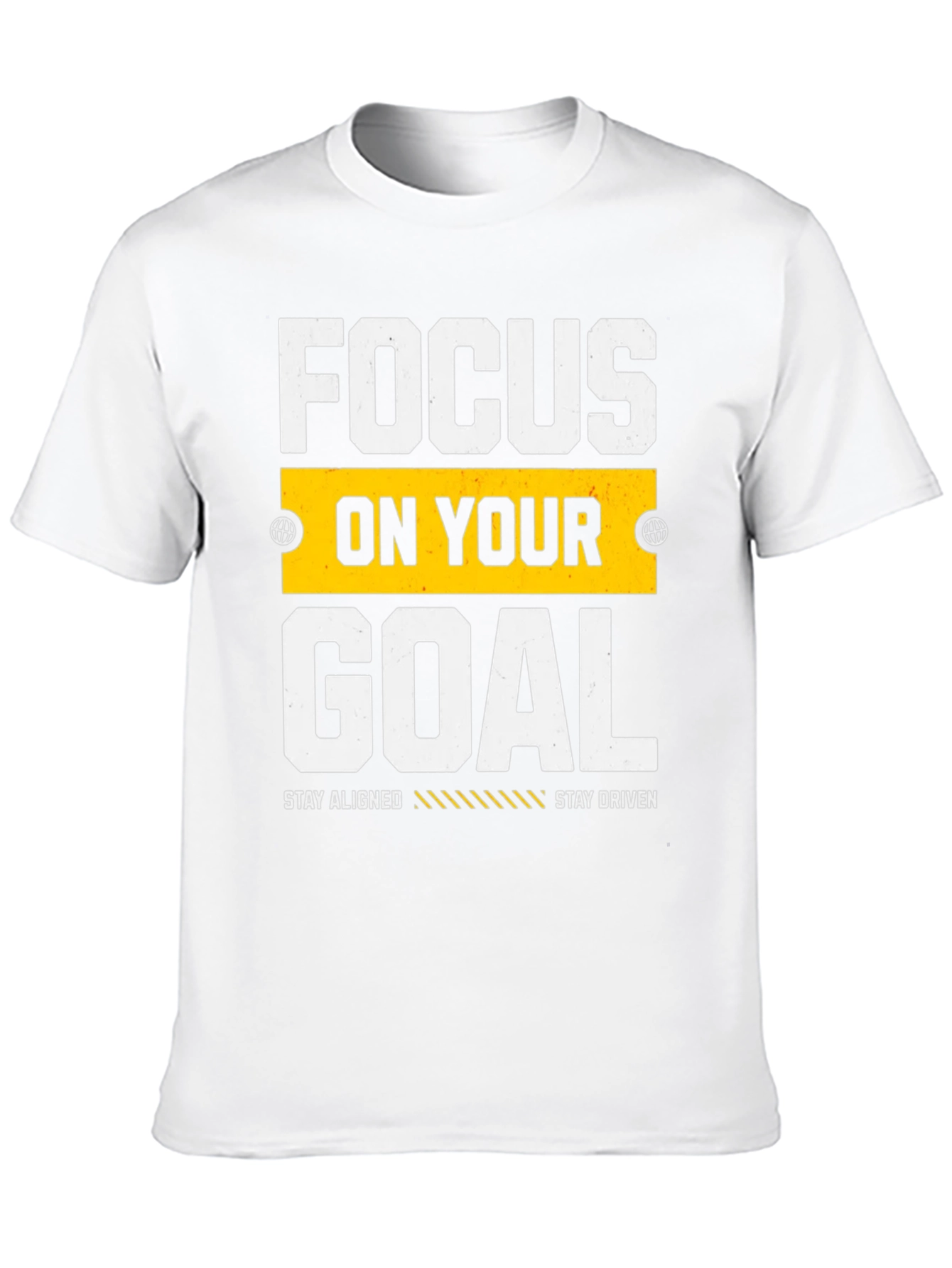 Focus on Your Goal Graphic Tee - Motivation T-Shirt