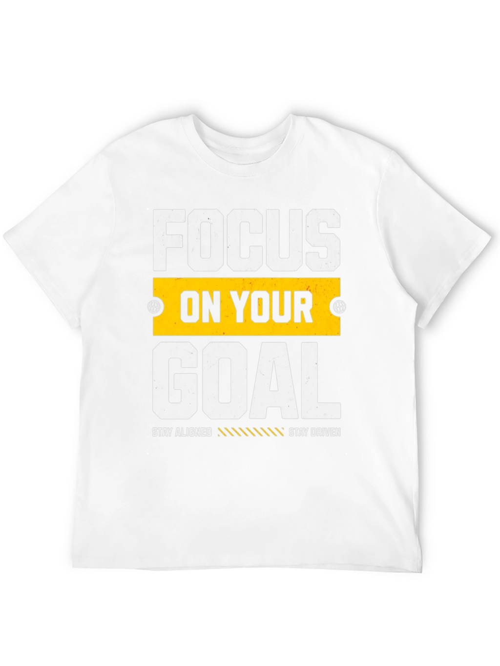 Focus on Your Goal Graphic Tee - Motivation T-Shirt