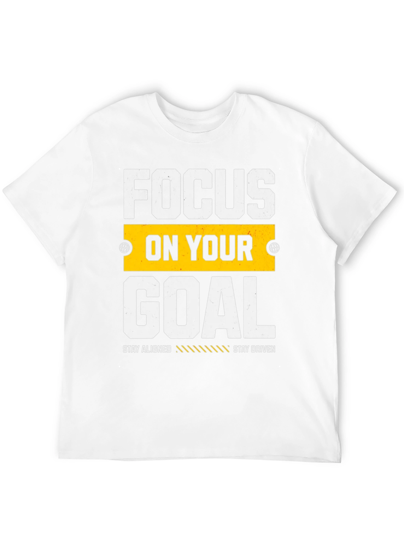 Focus on Your Goal Graphic Tee - Motivation T-Shirt